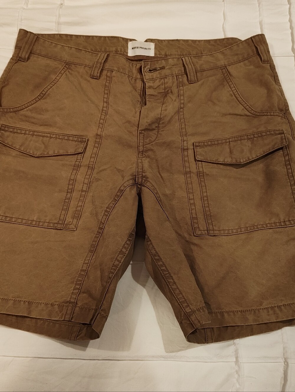 Norwegian Projects Men's Tan Cotton Pants